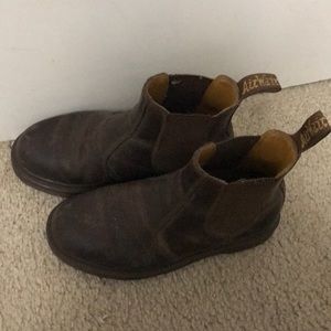 Brown Doc marten Chelsea style boot